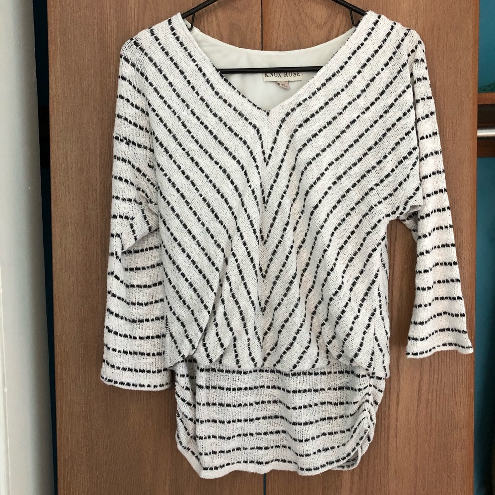 Black and white top